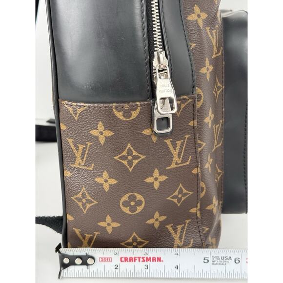 LOUIS VUITTON Louis Vuitton Monogram Macassar Josh Backpack - Picture 14 of 16